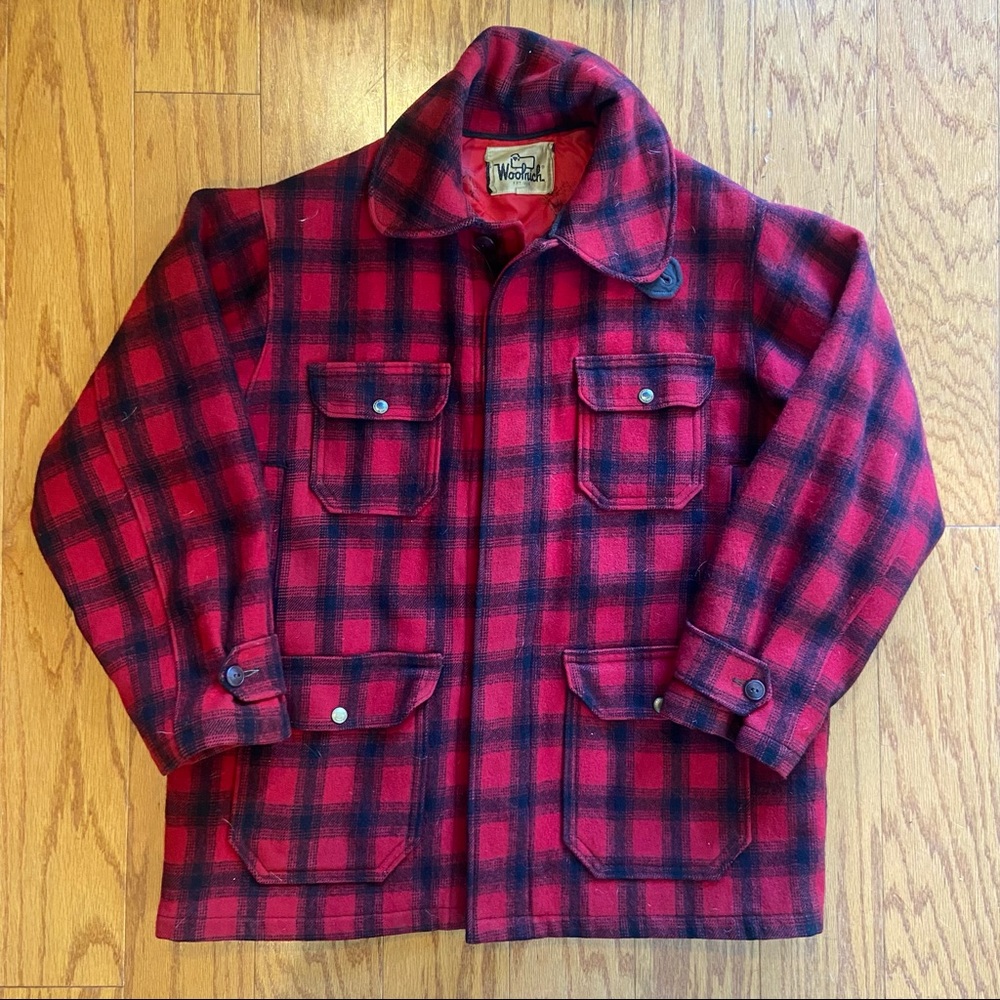 VTG 60s Woolrich Classic Wool Field Coat
